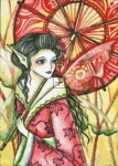 Diamond Painting Canvas - QS Autumn Kimono Fairy