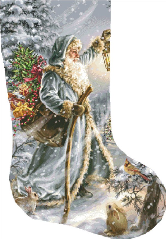 Stocking Saint Nicholas - Click Image to Close