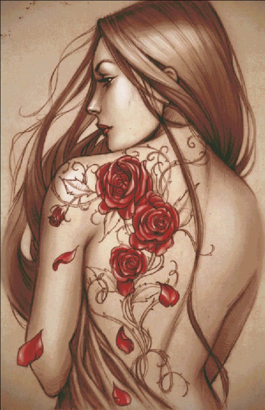 Rose Tattoo Max Colors - Click Image to Close