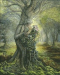 Dryad And The Tree Spirit