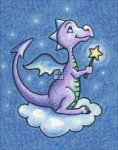 Diamond Painting Canvas - QS Star Dragon