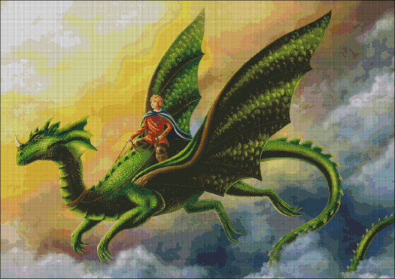Dragon and Prince - Click Image to Close