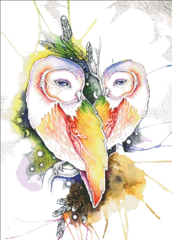 Love Barn Owl - Click Image to Close
