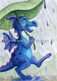 Diamond Painting Canvas - QS Rain Dragon