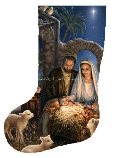 Stocking The Nativity DG Flipped