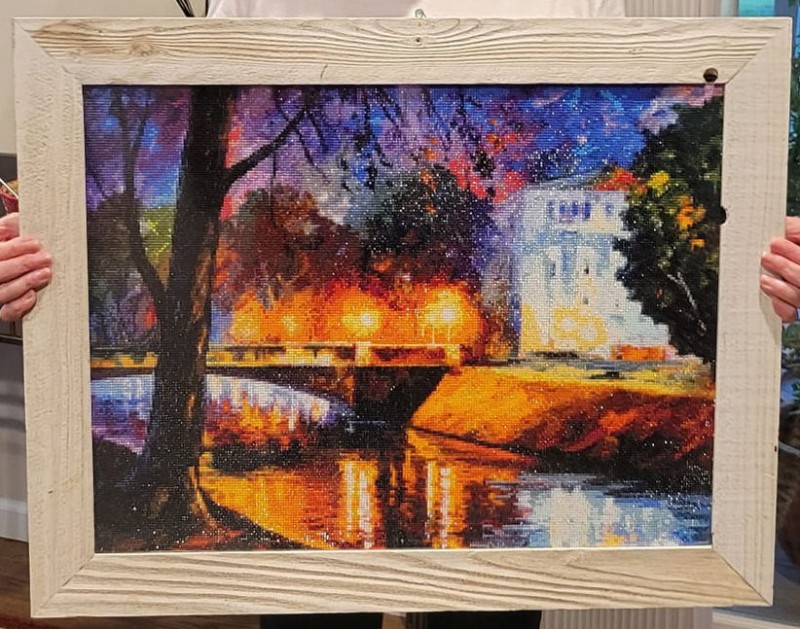 Diamond Painting Canvas - Mini Memories Of First Love - Click Image to Close