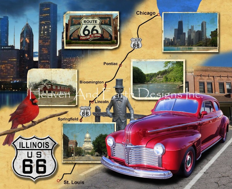 Mini Illinois Route 66 - Click Image to Close