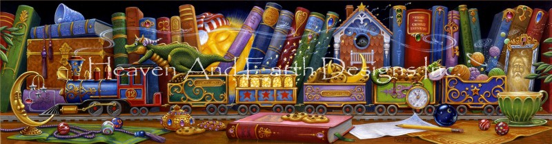 Supersized Train Of Dreams Max Colors - Click Image to Close