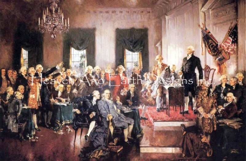 Signing Of The Constitution - Click Image to Close