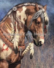 Diamond Painting Canvas - Mini War Pony