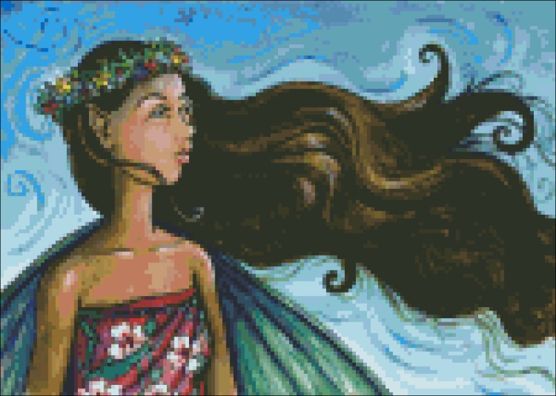 Diamond Painting Canvas - QS Winds of Change - Click Image to Close