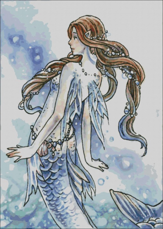 Shimmering Mermaid - Click Image to Close