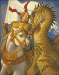 Supersized St. George and the Dragon Max Colors