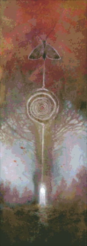 Diamond Painting Canvas - Storykeep Labyrinthine Autumn - Click Image to Close