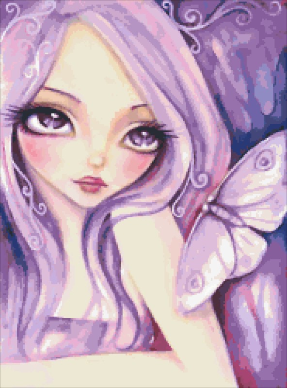 Diamond Painting Canvas - QS Come Softly - Click Image to Close