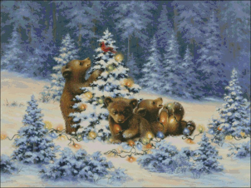 Playful Bears - Click Image to Close