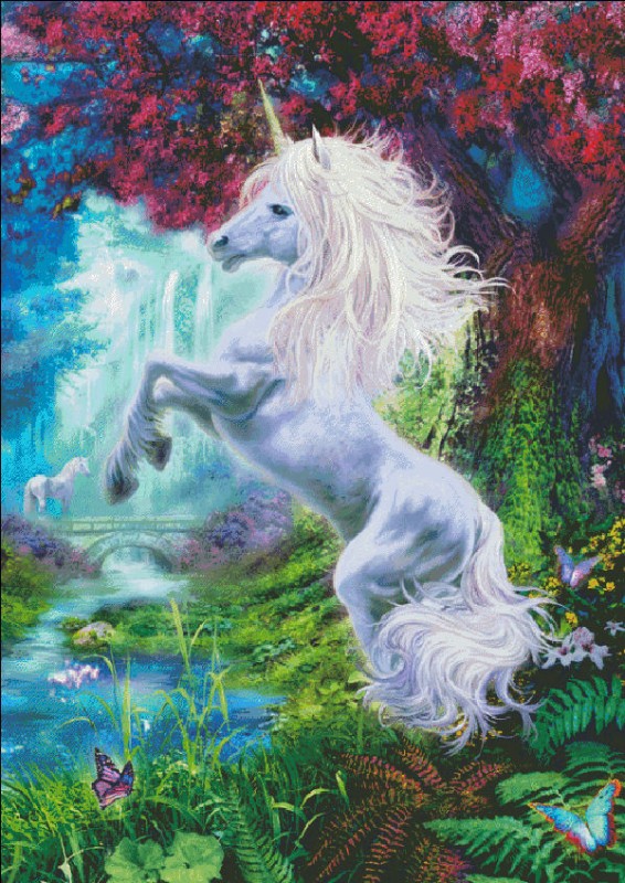 Prancing Unicorn - Click Image to Close