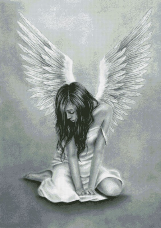 Heartbroken Angel - Click Image to Close