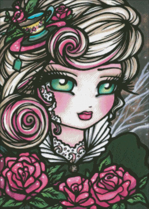 Mini Tea Rose Fairy - Click Image to Close