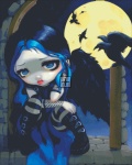 Diamond Painting Canvas - Mini The Whispered Word Lenore