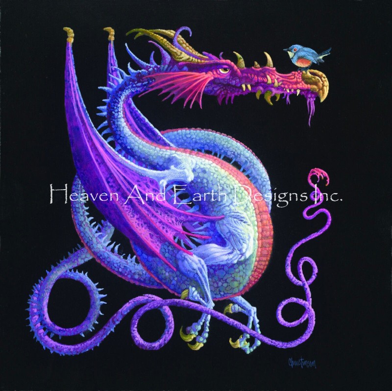 Mini Purple Dragon Max Colors - Click Image to Close