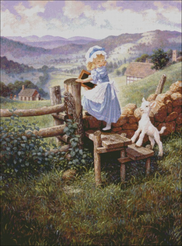 Mary Had a Little Lamb - Click Image to Close
