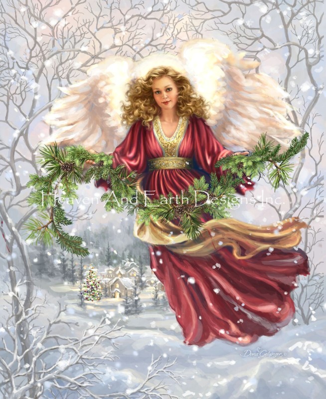 Mini Snowfall Angel - Click Image to Close