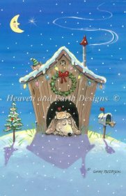 Diamond Painting Canvas - Mini Home For The Holidays GP
