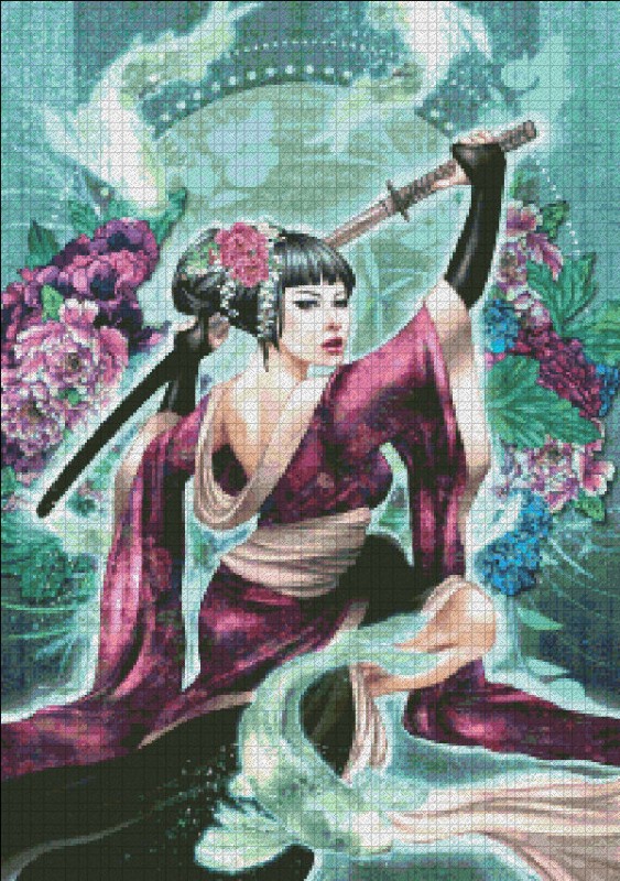Mini Asian Fantasy 8 - Click Image to Close