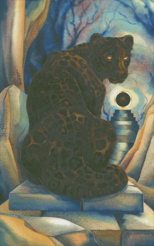 Dark Leopard Back - Click Image to Close