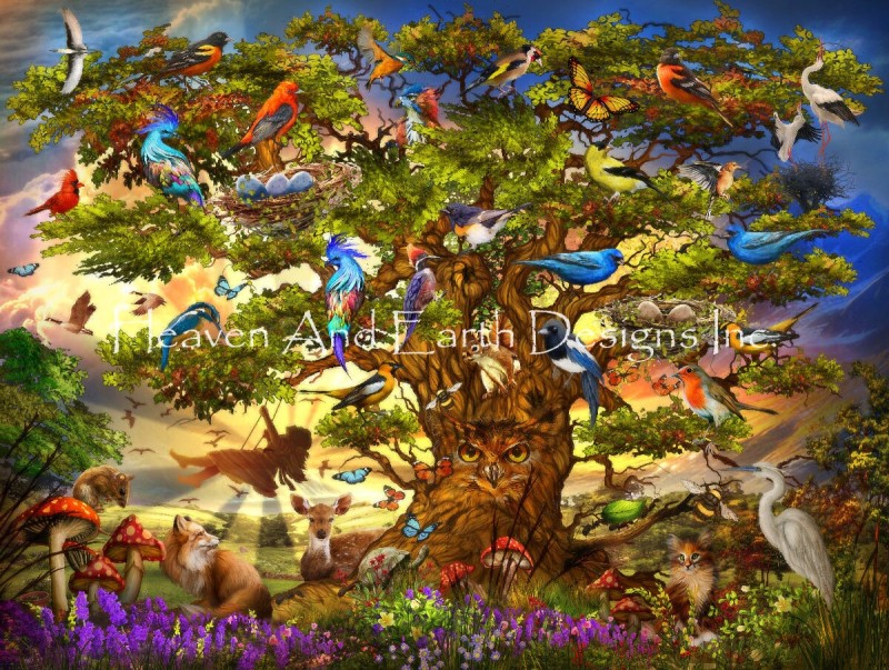 Tree of Life 3- Diamond Art World