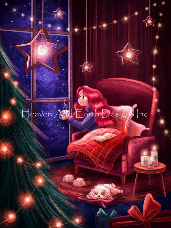 Cozy Winter Evening Max Colors - Click Image to Close