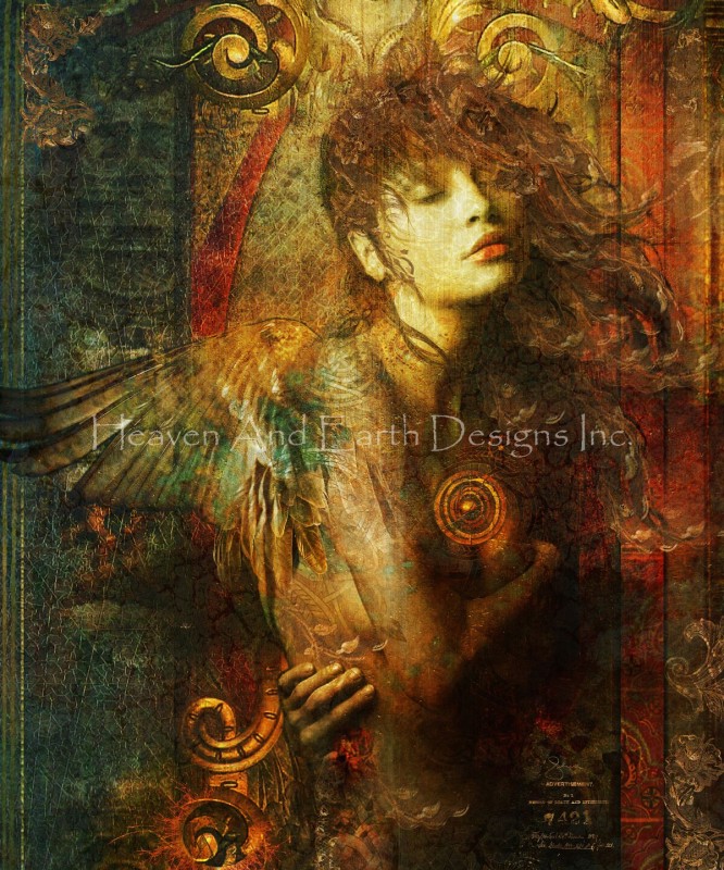 Gold Leaf Angel Max Colors - Click Image to Close