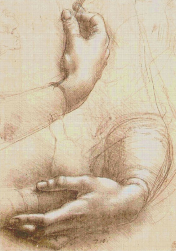 Study of Hands - Click Image to Close