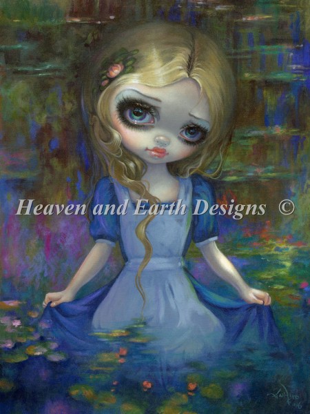 Alice In Monets Waterlilies Material Pack