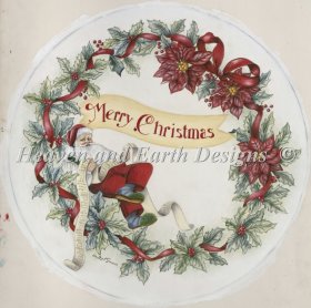 Merry Christmas Wreath Material Pack