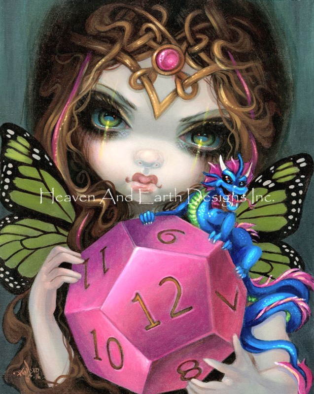 12 Sided Dice Fairy - Click Image to Close