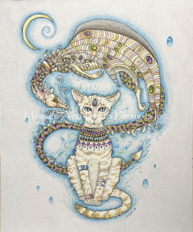 Bastet and the Dragon - Click Image to Close