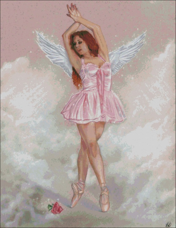 Angelic Ballerina - Click Image to Close