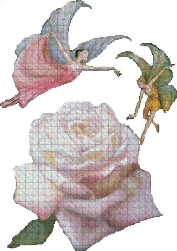 Rose Fairy LV NO BK - Click Image to Close