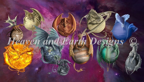 Planet Dragons Material Pack