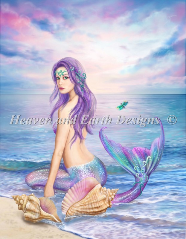 Blue Mermaid Color Expansion - Click Image to Close