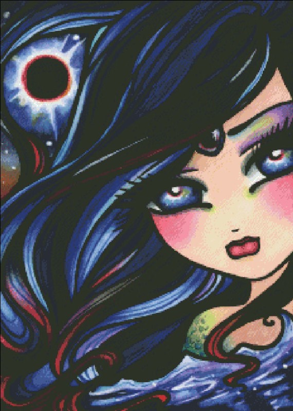 Mini Eclipse Mermaid - Click Image to Close