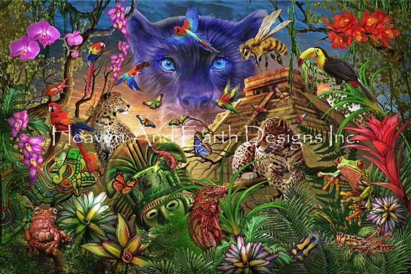 Supersized Deep Jungle Max Colors - Click Image to Close