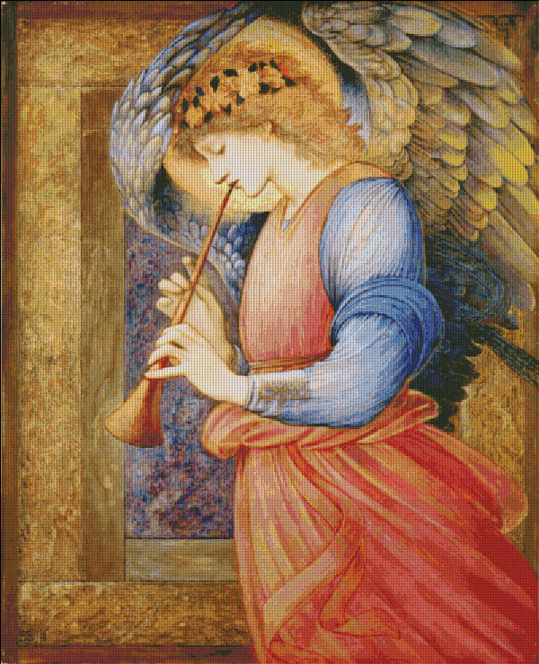 An Angel Playing a Flageolet Material Pack - Click Image to Close