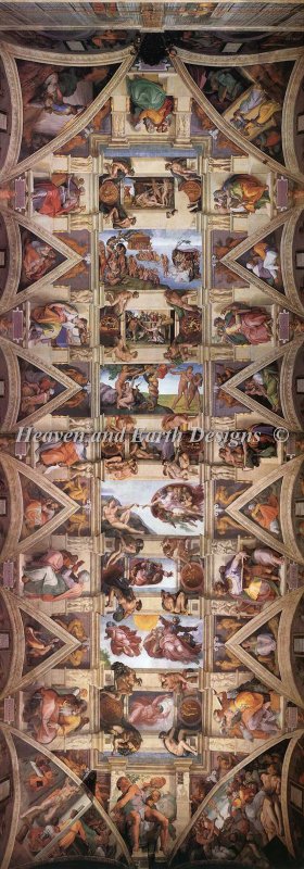 Supersized Sistine Chapel Ceiling Material Pack