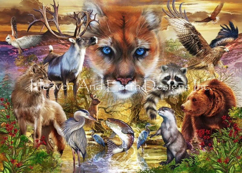 North American Mammals Material Pack - Click Image to Close