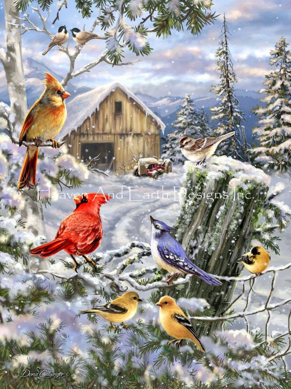Frosty Morning Song Material Pack - Click Image to Close