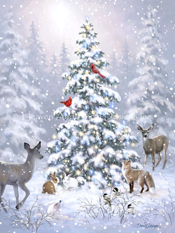 Woodland Christmas Material Pack - Click Image to Close