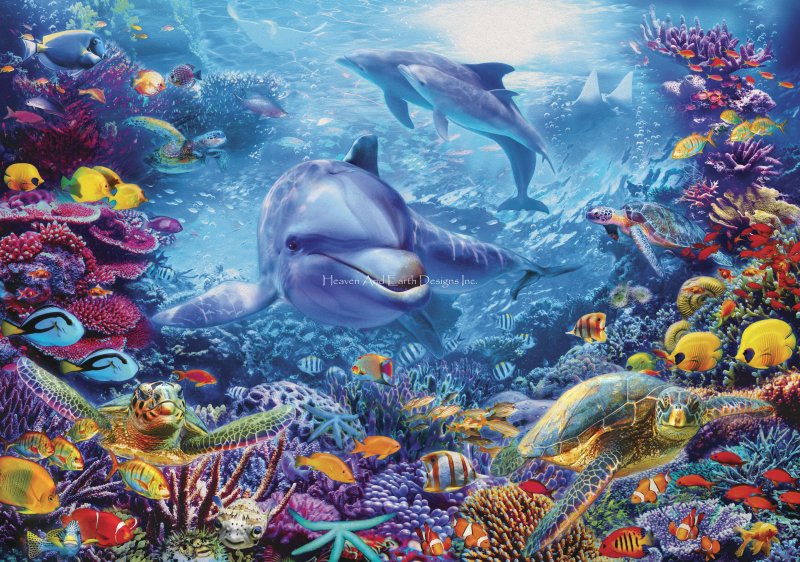 Underwater Dolphin and Turtle Material Pack - Click Image to Close